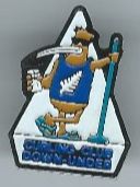 "Curling Club Down Under" Pin