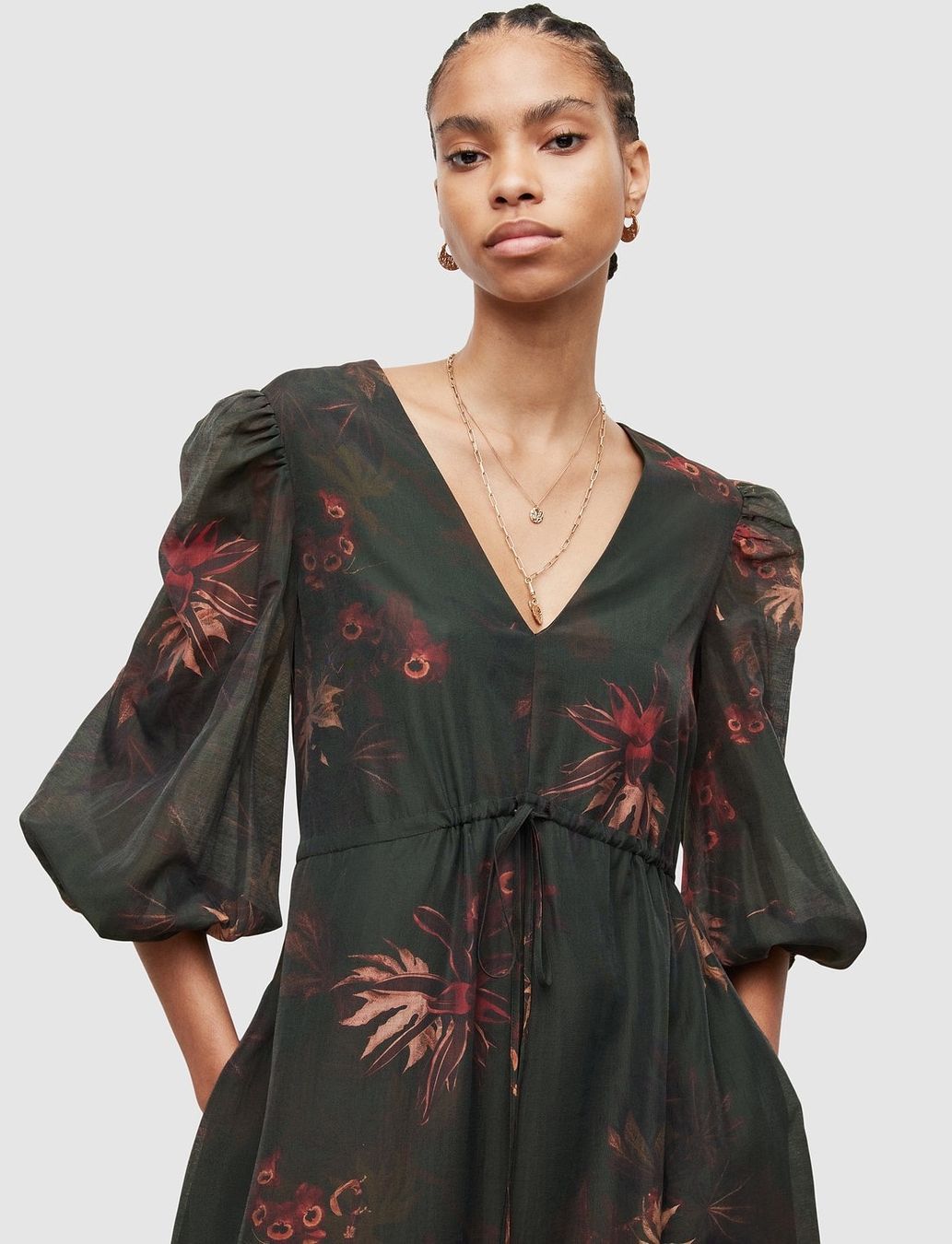 Allsaints Vestiti: Allsaints Boho Kleid, Grösse XS – Nuovo (secondo la descrizione) da Bern venduto da Yersinia03 3
