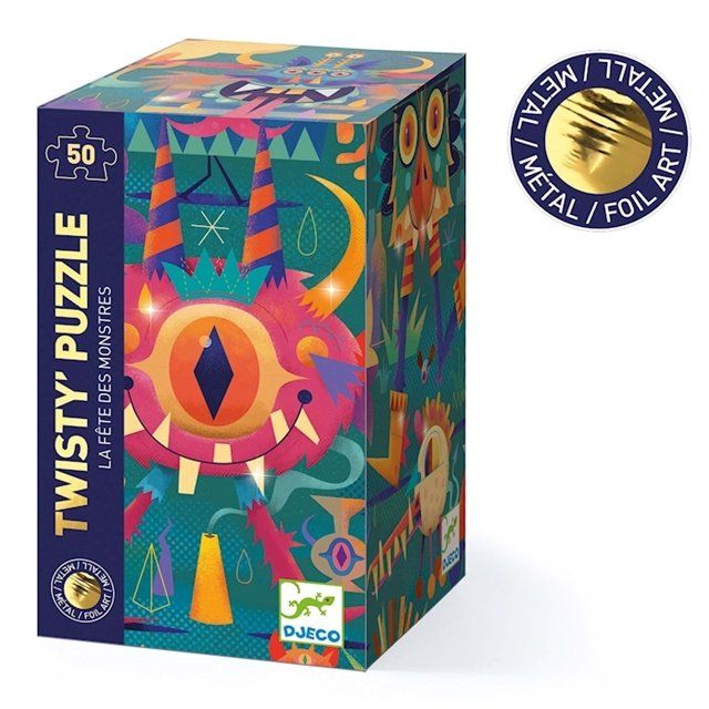 Djeco Puzzle: Monsterparty Wizzy Puzzle – Nuovo e nell'imballaggio originale da HORGEN venduto da starworld