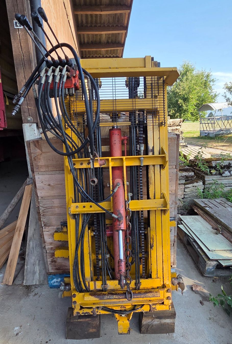 Carrelli elevatori e a forche: Heckstapler für Traktor – Usato da Kirchberg venduto da 1Buri1 5