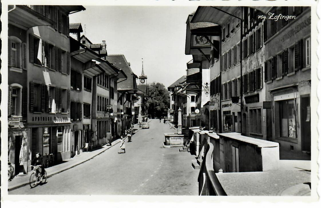 Cartoline postali: Zofingen – Usato da Hochdorf venduto da Ziegel-16