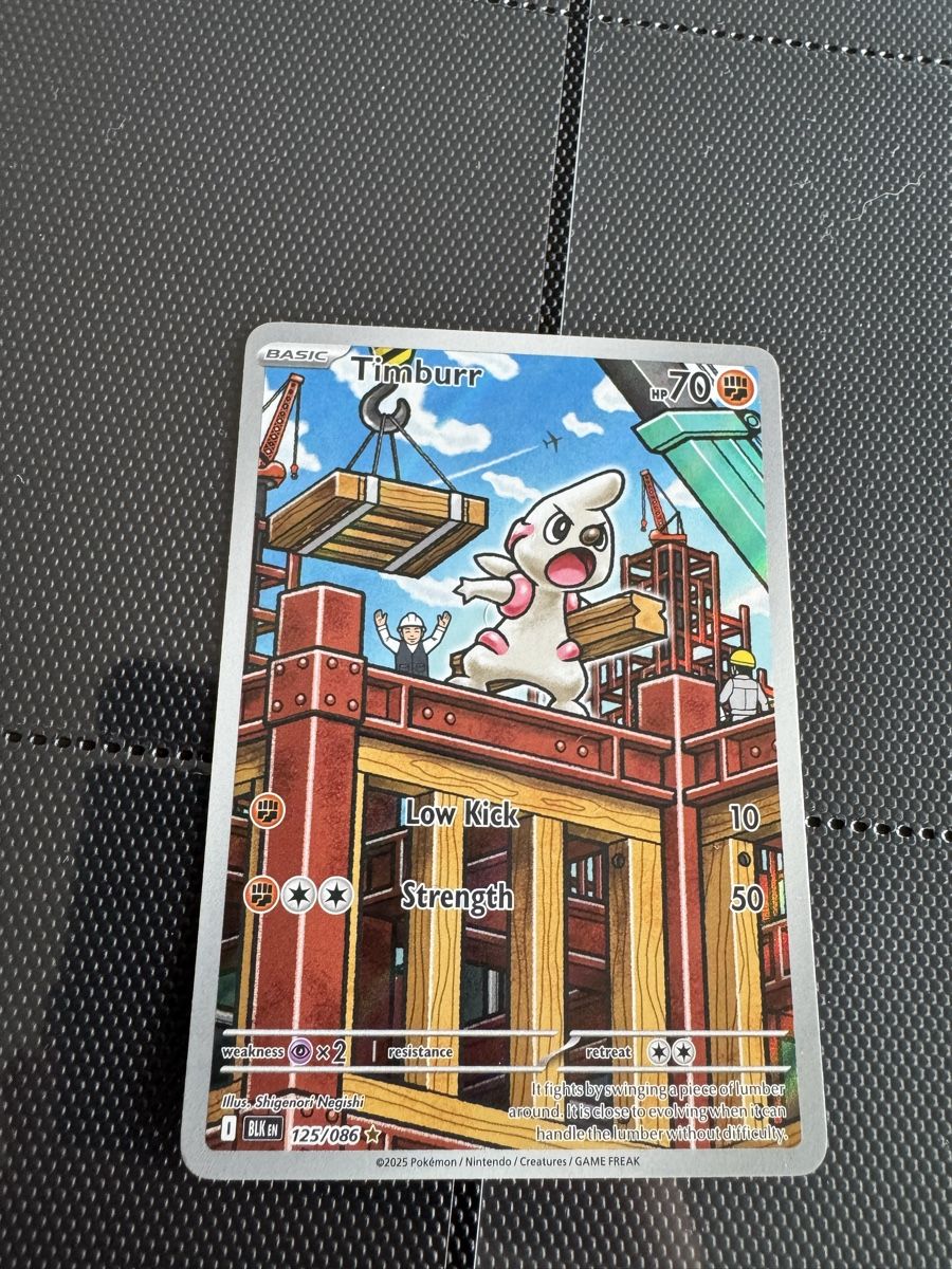 Pokémon Sammelbilder & Trading cards: Timburr – Gebraucht aus Bellinzona von Yanpa