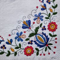 5 Folk Servietten für Decoupage und Bastelarbeiten
