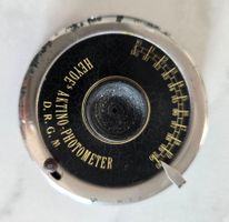 Heydes Aktino-Photometer D.R.G.M., Antik, Rarität!