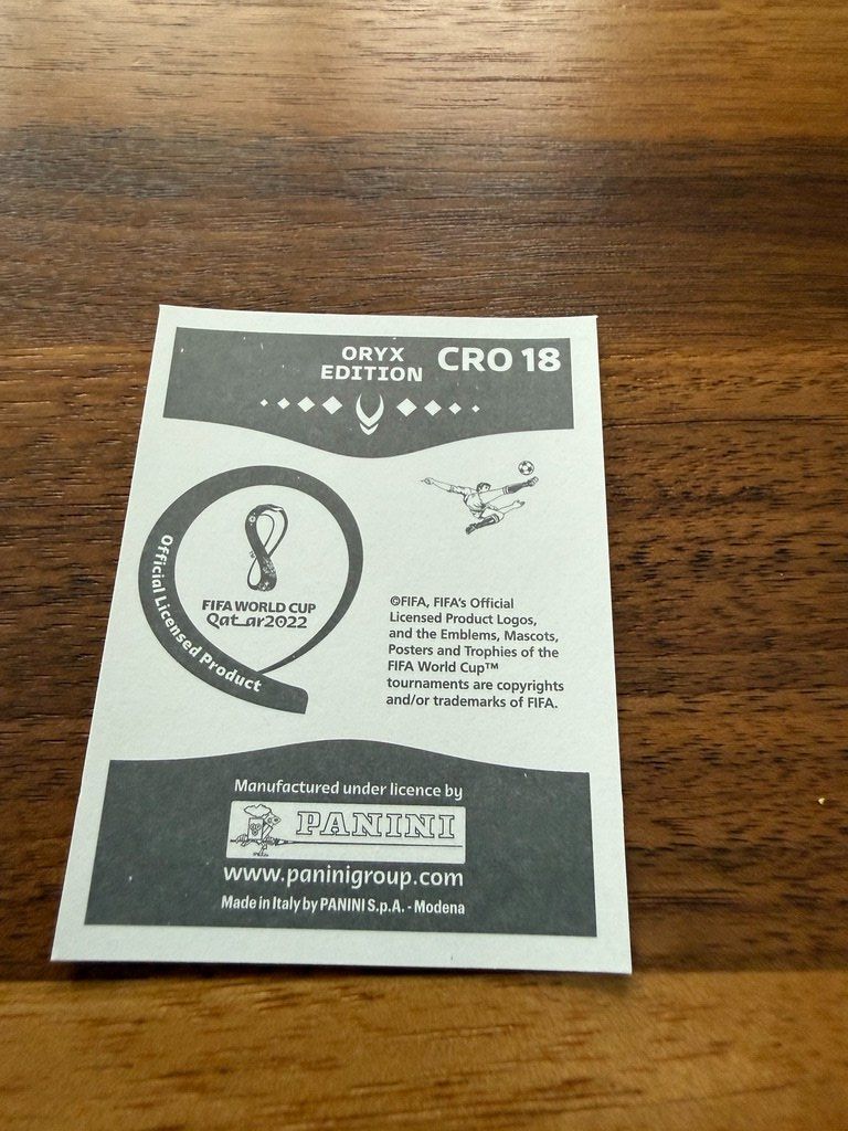 Panini Carte collezionabili: Panini WM Qatar 2022 - CRO18 Andrej Kramaric – Usato da Lyss venduto da Louuurs 1