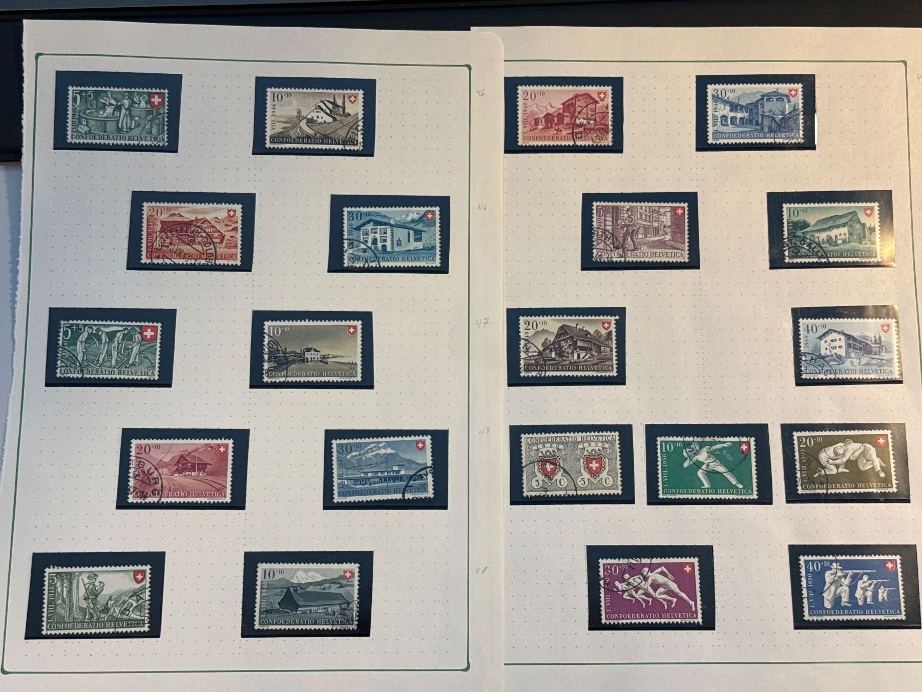 Tous les timbres: Pro Patria Lot, gestempelt – D'occasion à Küssnacht am Rigi par POSTOMASTER