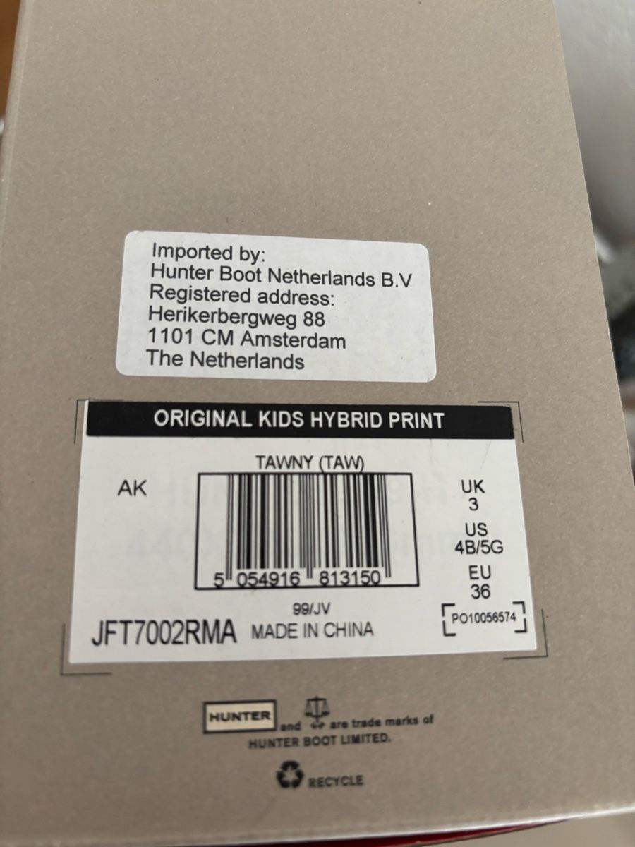 Hunter Scarpe per ragazze: Hunter Gummistiefel Leoprint Gr 36 – Nuovo e nell'imballaggio originale da Boniswil venduto da Biancaneve91 6