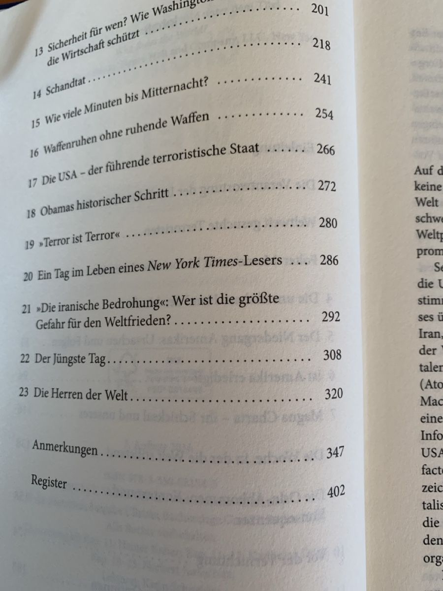 Libri: Noam Chomsky - Wer beherrscht die Welt – Nuovo (secondo la descrizione) da Auslikon venduto da Moisefeder 5