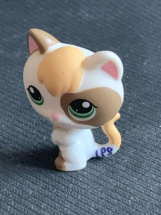 Figurine Petshop Chaton 1461 Hasbro - Occasion, Parfait Pour Les Collectionneurs