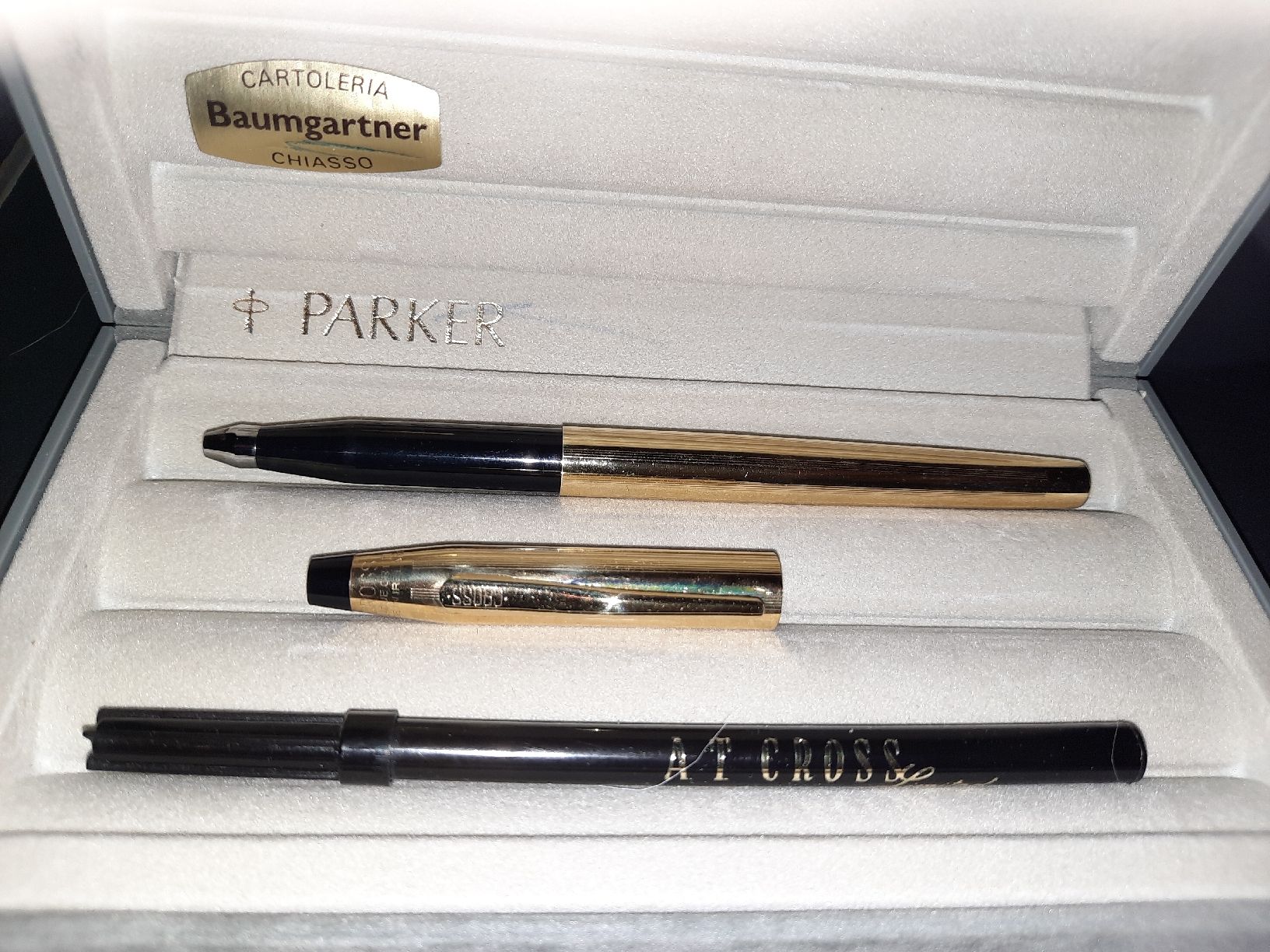 Parker Stifte & Marker: CROSS penna vintage placcato oro – Gebraucht aus Biasca von Old_6blh 6