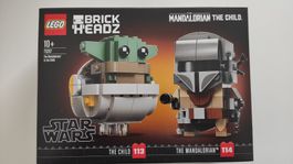 Lego Star Wars BrickHeadz Mandalorian & The Child 75317