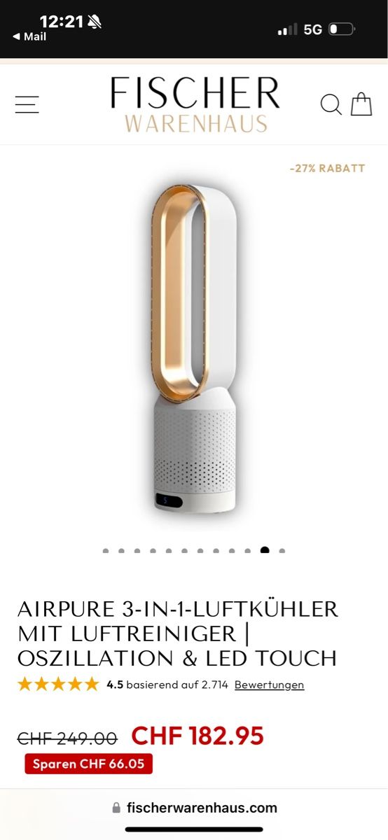 Ventilatori: Ventilator – Nuovo e nell'imballaggio originale da Regensdorf venduto da csa_69gg 3