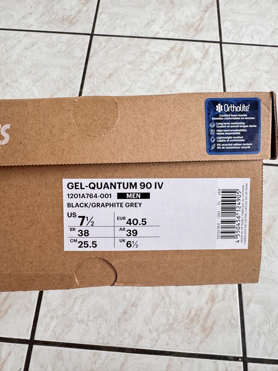 Asics Scarpe da uomo: Asics gel quantum 90 IV – Nuovo e nell'imballaggio originale da Veyrier venduto da Deniro2 4