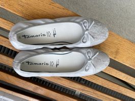 Neu+ ungetragen Ballerina TAMARIS 39 Leder