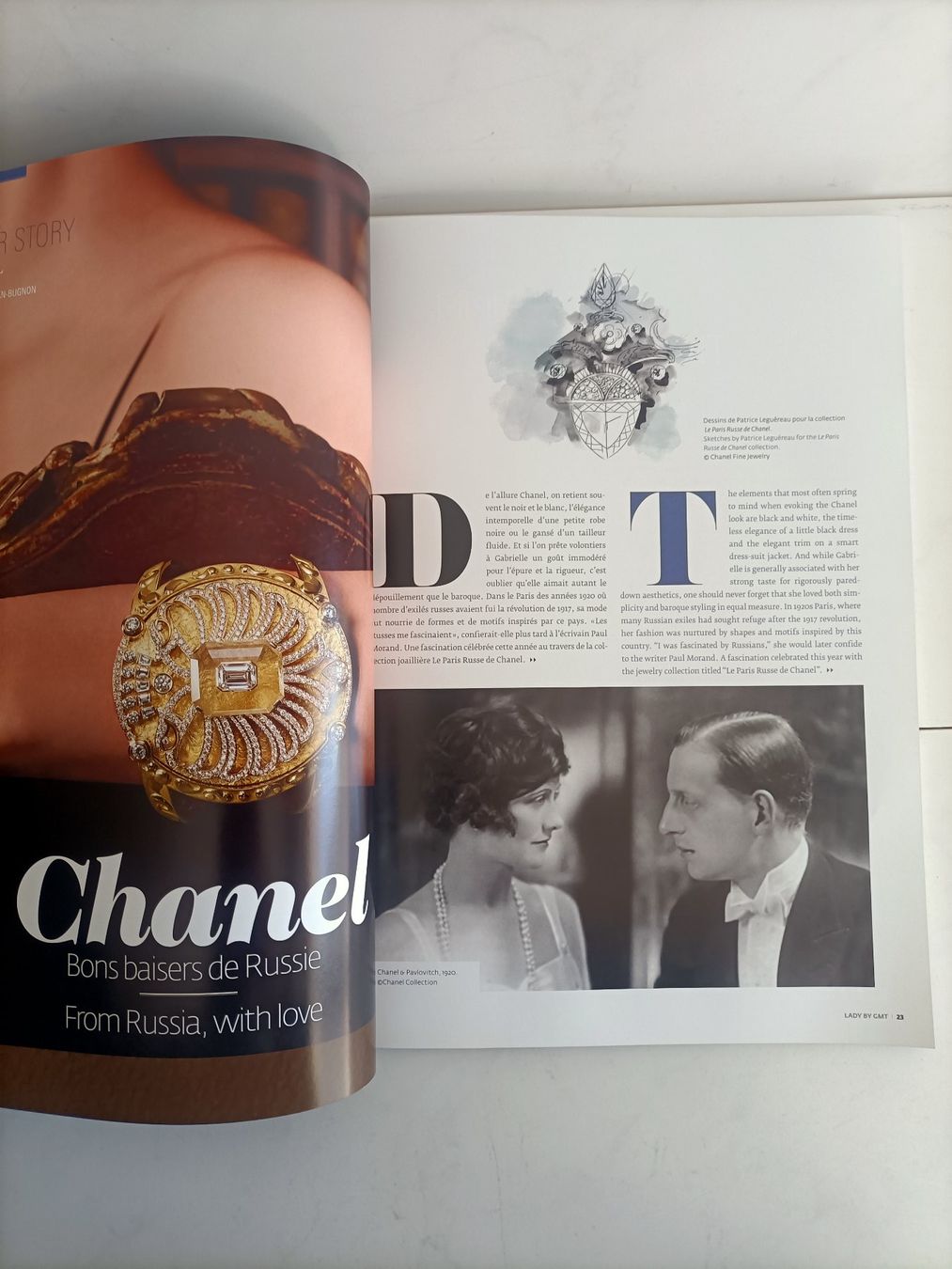 Zeitschriften & Magazine: LADY by GMT 64 - Chanel - Frédérique Constant - Chopard – Gebraucht aus crans montana von AB3963 1