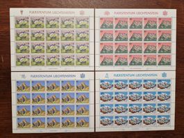 FL 1990 Serie Bogen "Berge -II" postfrisch