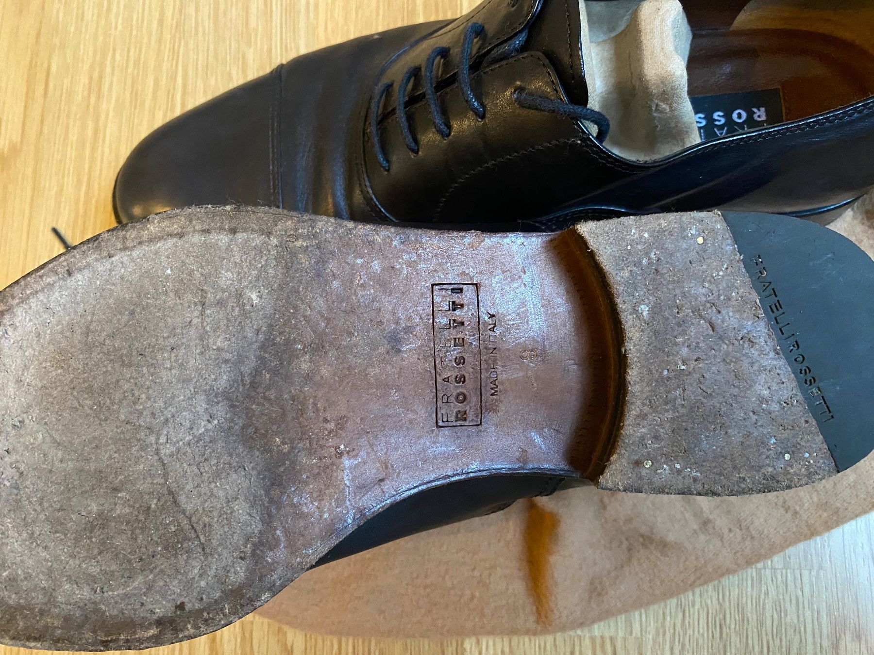 Scarpe da uomo: Fratelli Rossetti Black Gr. 42 (8) – Usato da Zürich venduto da fra89zh 1