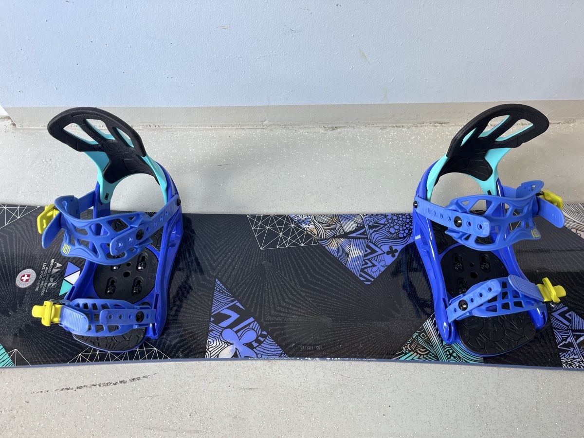 Board: Nidecker Snowboard 145cm inkl. Bindung  – Usato da Horgen venduto da pupcia01 2
