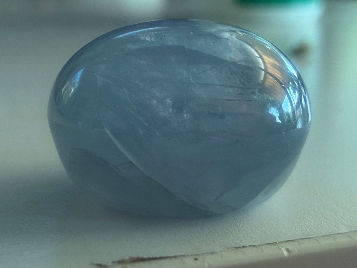 Pietre preziose: STERNSAPHIR gräulich/blau  22.55cts  Burma – Nuovo (secondo la descrizione) da Seftigen venduto da tigers12 2