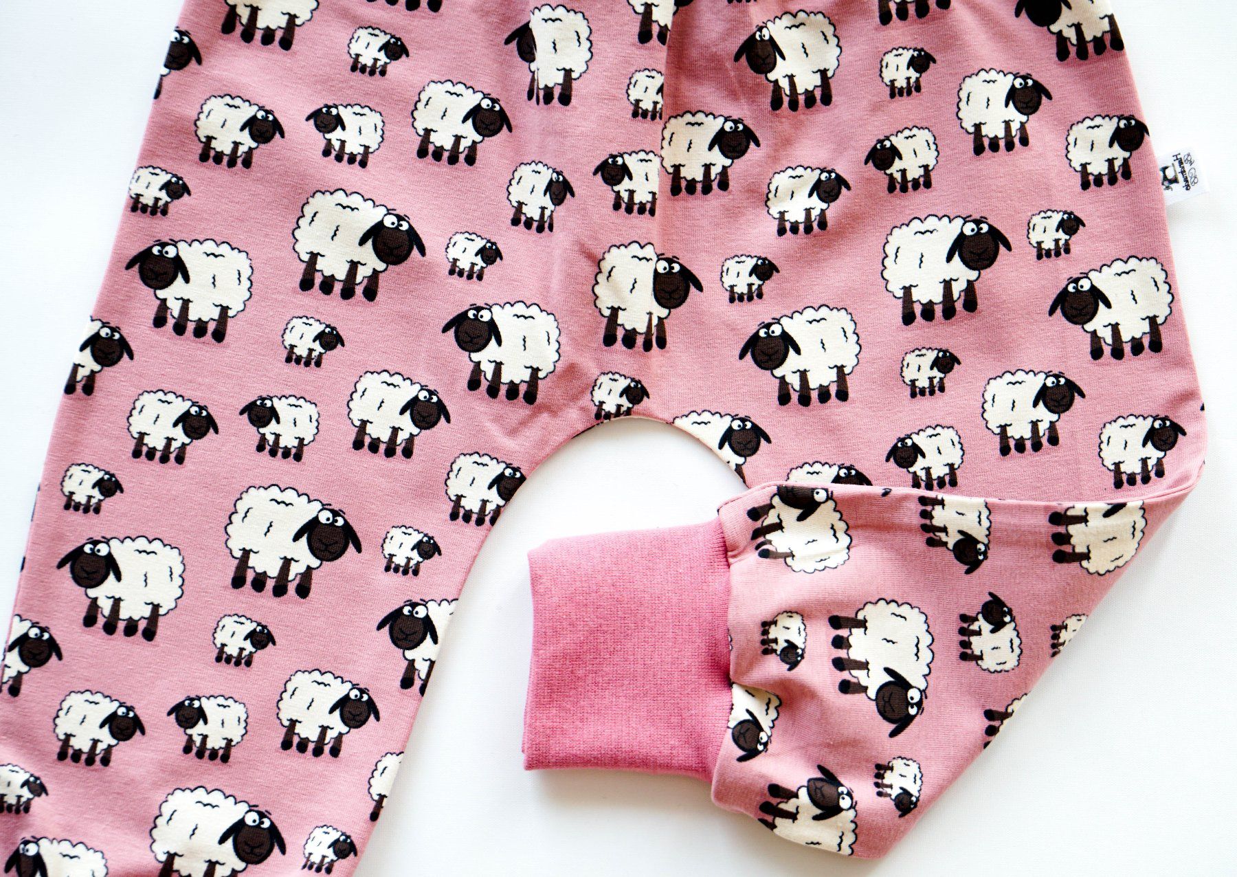 Pantaloni: Pink Pumphose mit Schafe Gr.80/86 - NEU – Nuovo e nell'imballaggio originale da Zürich venduto da sambaum 2