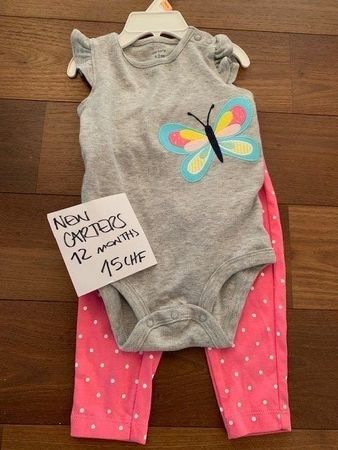 NEU Carters Body und hosen 12 Monaten/ 1 Jahr