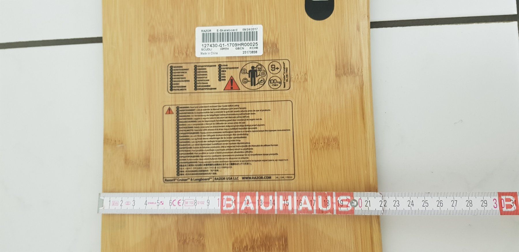 Skateboards: Monster RazorX 94 cm Cruser & Longboard – Usato da Zürich venduto da fiat72 5