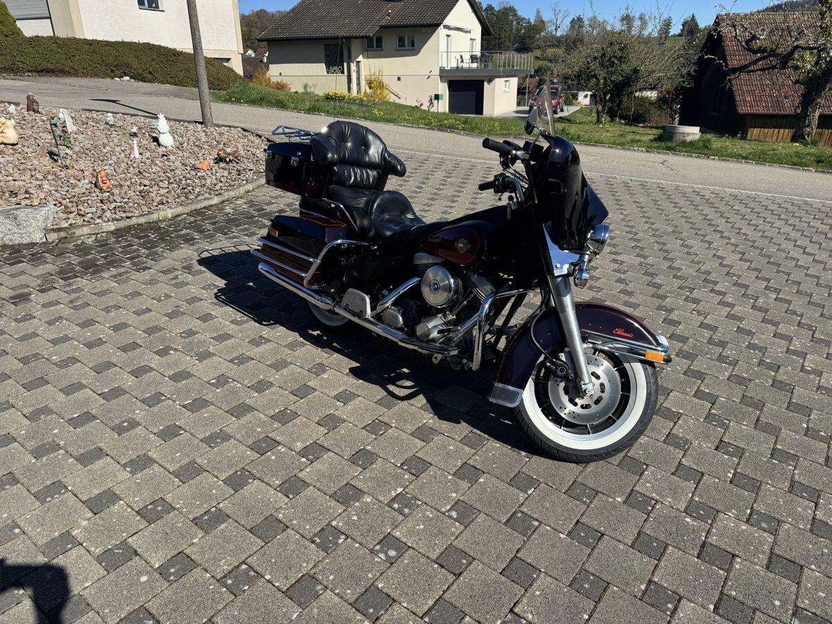 Harley-Davidson Touring: Harley Davidson FLHT 1340 – D'occasion à Seewen SO par Muggi3 2