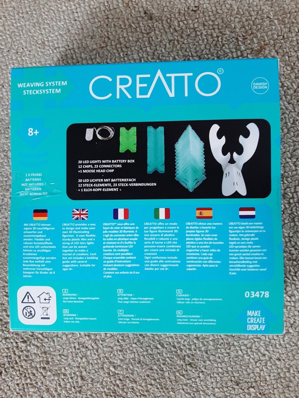 Kit di costruzioni: 3D Creations 8+ LED – Usato da Langnau am Albis venduto da Alhambra1976 1
