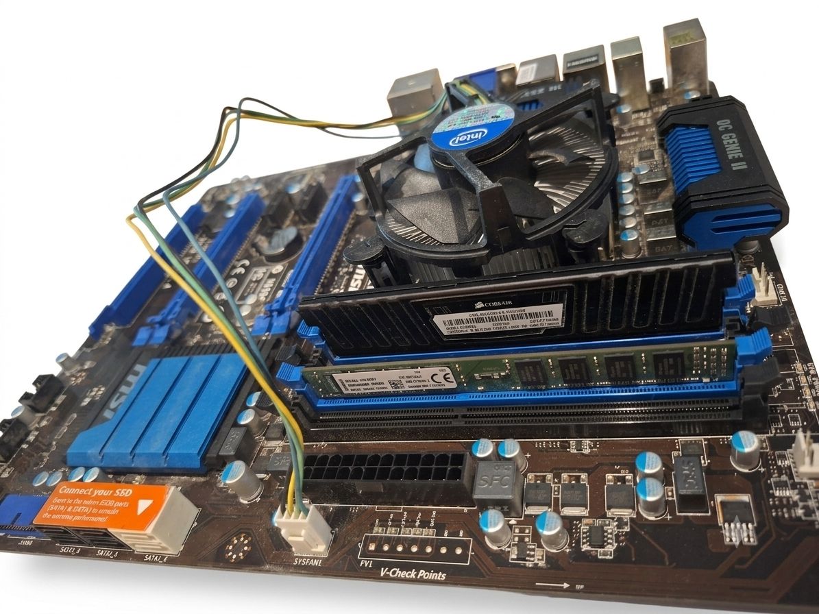 MSI Schede madri: Motherboard MSI Z77A-G45 – Usato da Siebnen venduto da Mik23ulas