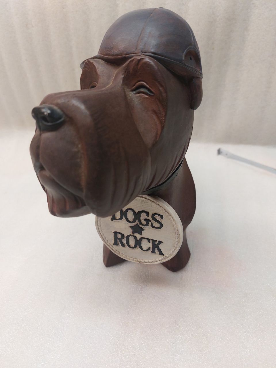 Statuette: Terrier / Schnauzer - "Dogs Rock" – Usato da Pambio Noranco venduto da Pol69 1