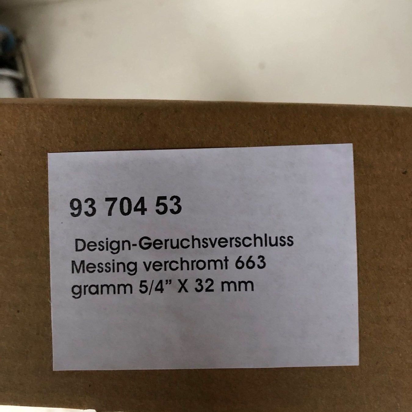 Mobili per bagno: Sifon WASCHTISCHSIFON – Nuovo e nell'imballaggio originale da Niederrohrdorf venduto da ledergerber 1