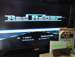 NES : Rad Racer, CIB (lunettes incluses), Bon état+ !