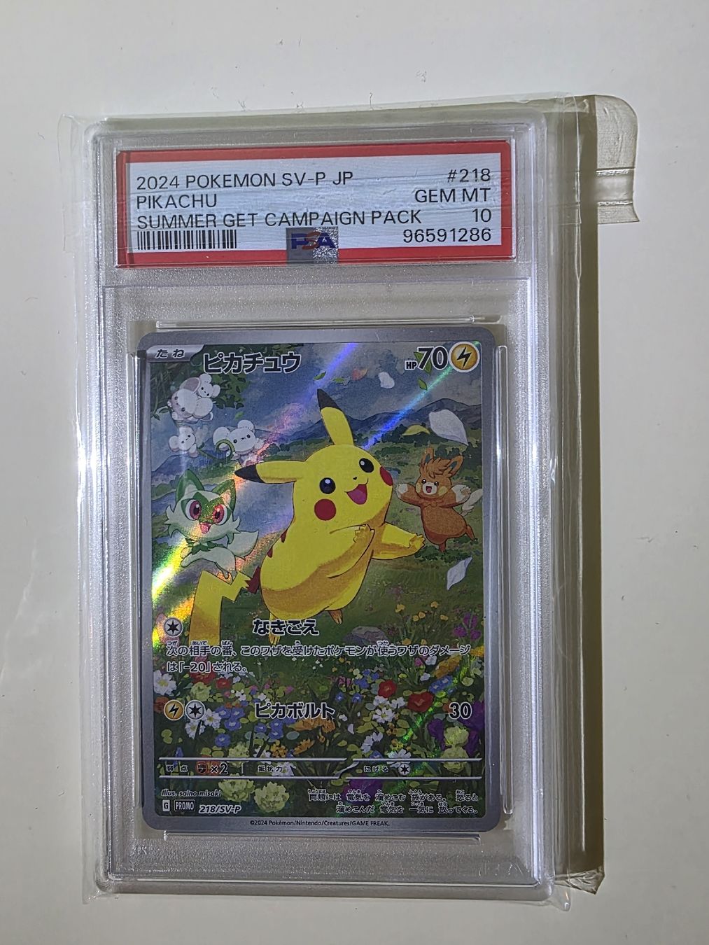 Pokémon Carte collezionabili: Pokemon PSA 10 Sequential Set 2024 Summer Get Campaign JP – Nuovo (secondo la descrizione) da Dintikon venduto da Takeit79 2
