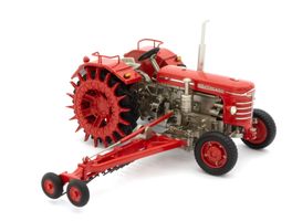 Hürlimann D 800 mit Motoregge Modell Mst. 1/32