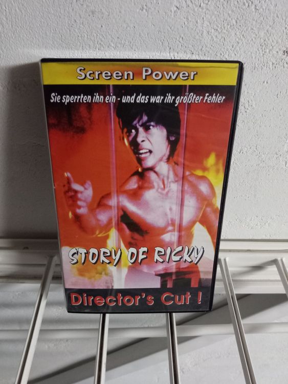 VHS STORY OF RICKY SCREEN POWER VIDEO HORROR SPLATTER GORE (Gebraucht ...
