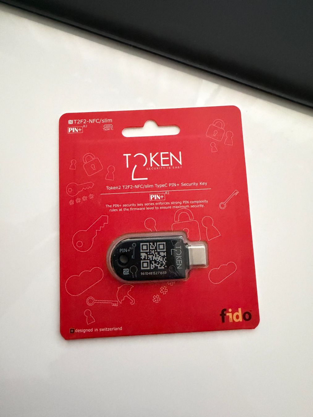 Token2 T2F2-NFC/slim USB-C Security Key (PIN+ R2) (Neu und ...