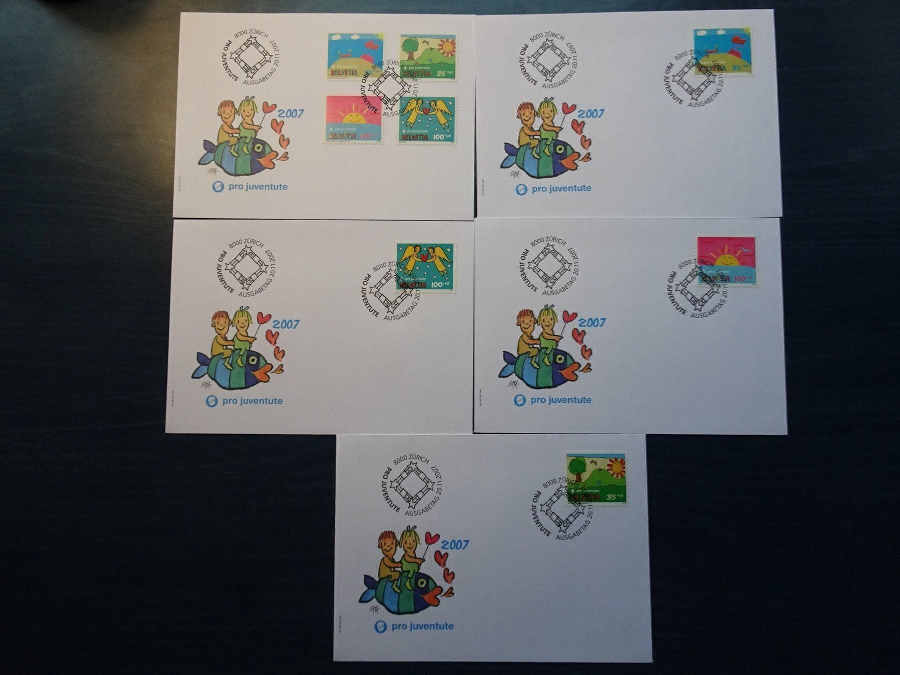 Alle Briefmarken: PJ 2007 – Neu (gemäss Beschreibung) aus Aadorf von Chnorli-Furz
