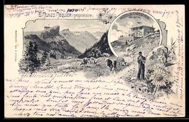 Litho Bullet, Hotel du Chasseron, Inh. E