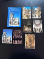 La Cathédrale de Troyes Buch & Postkarten Set, neuwertig