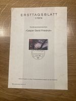 Caspar David Friedrich, Ersttagsblatt 1/1974