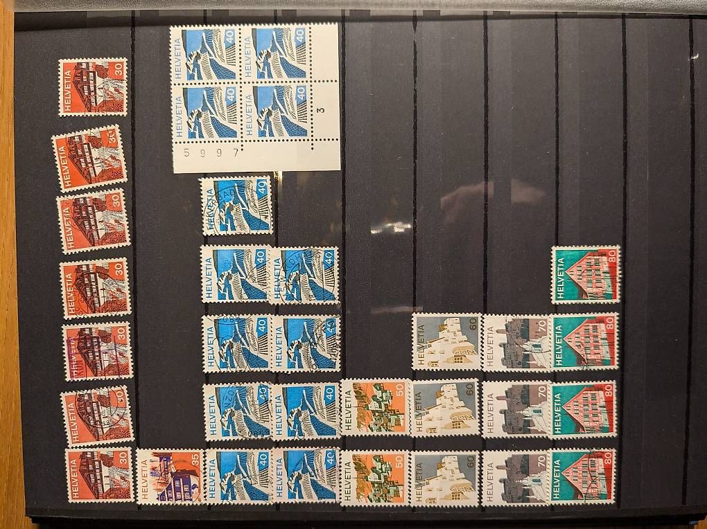 Albums: Schweizer Briefmarkenalbum - ca. 30 Seiten – D'occasion à Richterswil par dan_c6pz 1