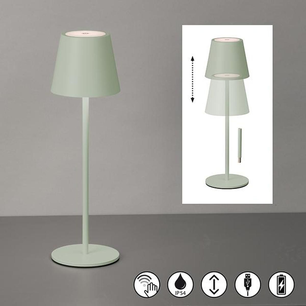 Lampen: LED Aussen Tischleuchte, Akku 36 cm Höhe – Neu (gemäss Beschreibung) aus Kreuzlingen von Smart-Light