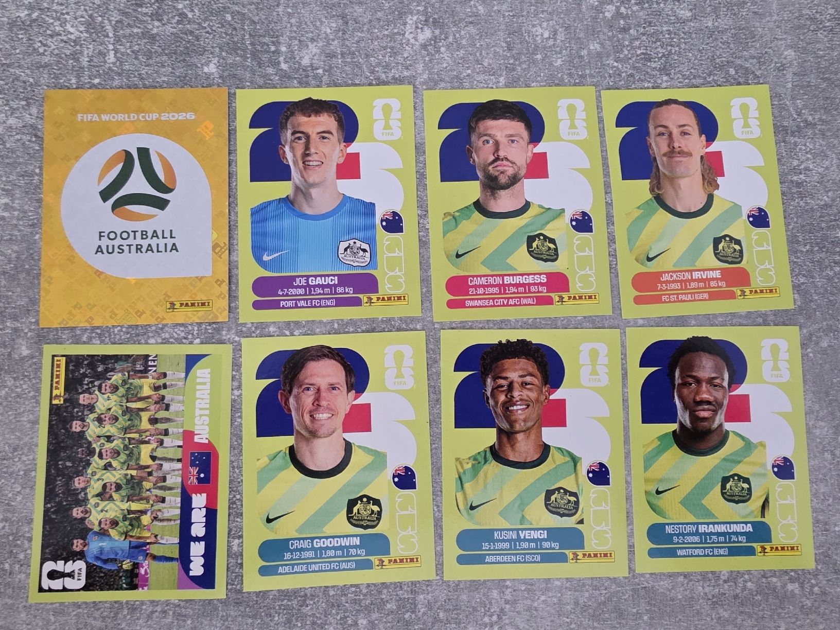 Panini Cartes à collectionner: Panini 2026- Australien – D'occasion à St. Gallen par Shelly__x3