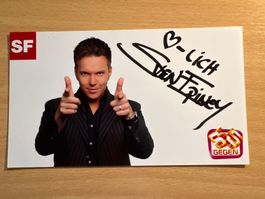 Original SF Autogrammkarte Sven Epiney mit Unterschrift