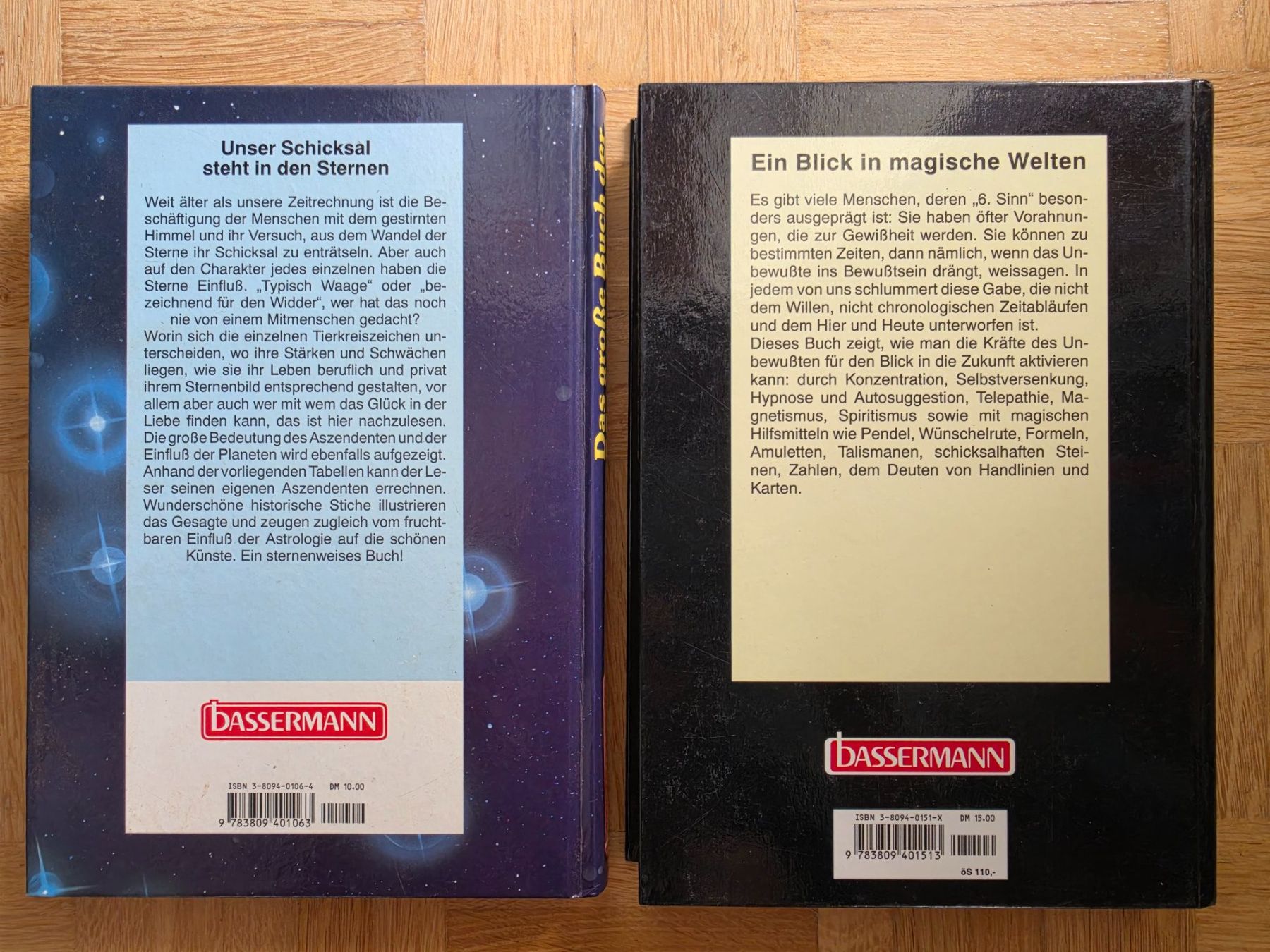 Bücher: 2 Bücher Horoskope + Magische Kräfte – Gebraucht aus Stäfa von flamingo_17 1