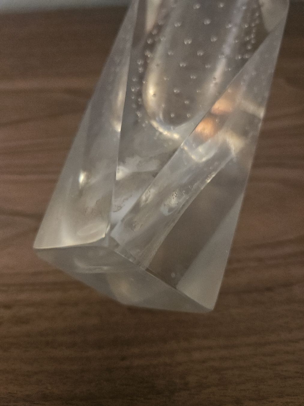 Murano Vasi & Recipienti: vase Murano 1950 à bulles – Difettoso da Thônex venduto da lacomtessedesfees 4