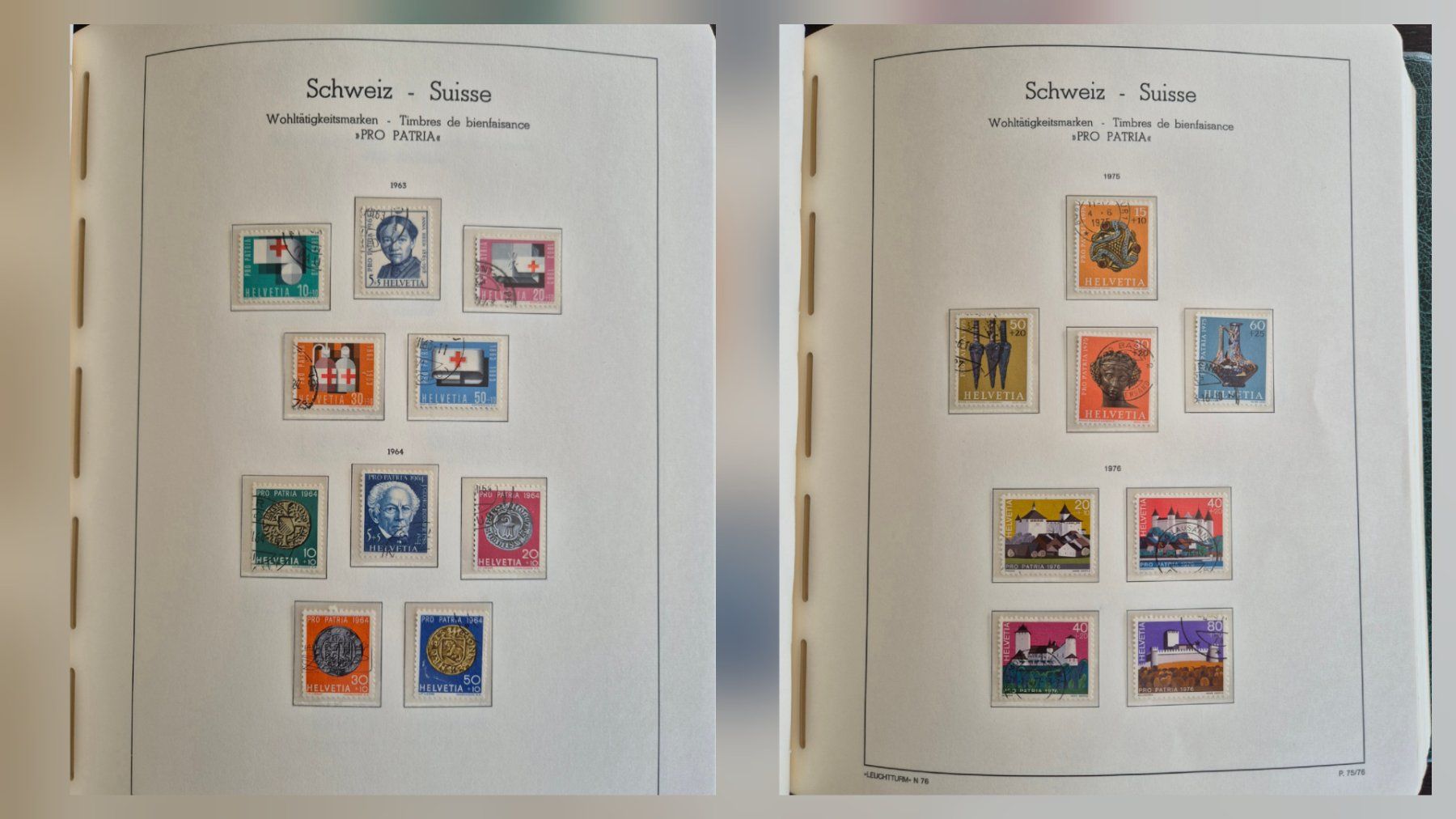 Tutti i francobolli: Schweiz Sammlung 1960-2003 – Usato da Buus venduto da papillon098 4
