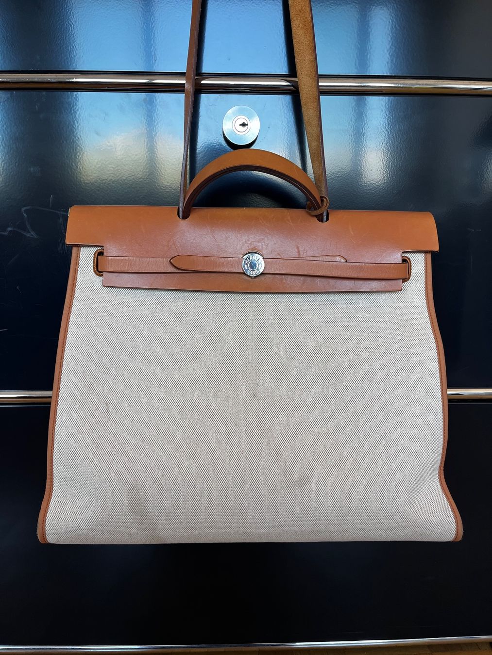 Hermès Borse: Hermès HerBag PM 2009 Full Set – Usato da Genève venduto da 3M_JR 2