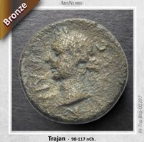 Antike römische Münze / Trajan / 1./2. Jh. nCh.