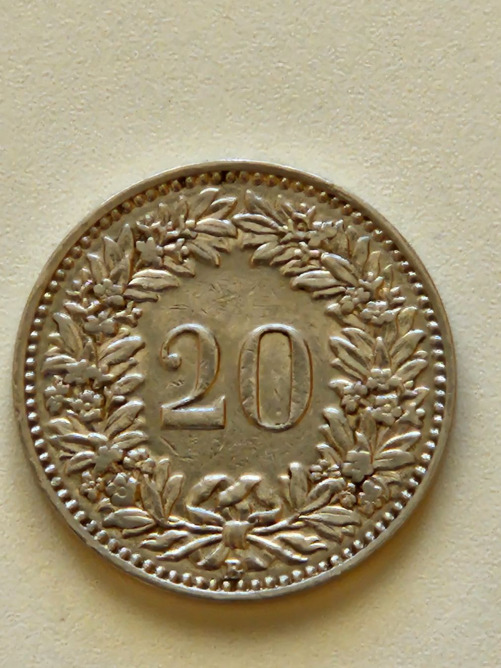 Toutes les monnaies: 20 Rappen 1913 s-ss – D'occasion à Hinwil par Bell1894 1
